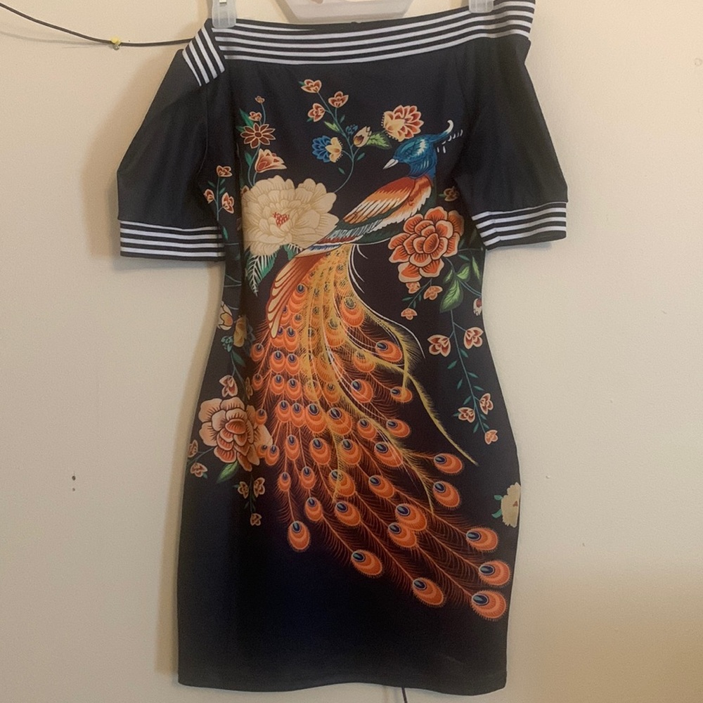Blue mini dress never worn